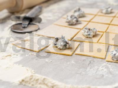 Ravioliai su grybais ir sūriu Žingsnis 3