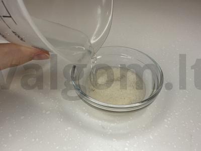 Tas pats sūrio pyragas su mėlynėmis Žingsnis 8