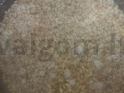 Perliniai kruopos su troškiniu Žingsnis 1