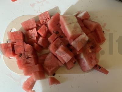 Melionų medaus padažas Žingsnis 2