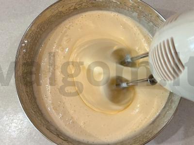 Šokoladiniai sausainiai su apelsinų užuomina Žingsnis 1