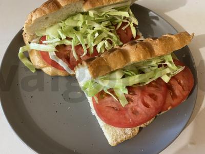 Krištoliniai karšti sumuštiniai su sultingomis dešrelėmis ir kopūstais Žingsnis 7