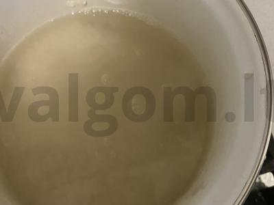 Japonų miso sriuba su lašiša ir ryžiais Žingsnis 2