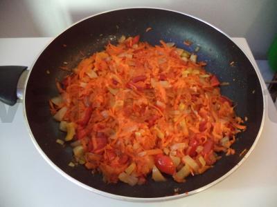 Kopūstai su paprikomis ir prieskoniais Žingsnis 5