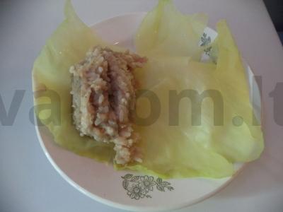 Kopūstai su paprikomis ir prieskoniais Žingsnis 6