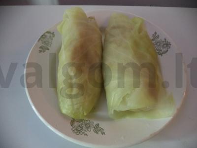 Kopūstai su paprikomis ir prieskoniais Žingsnis 7