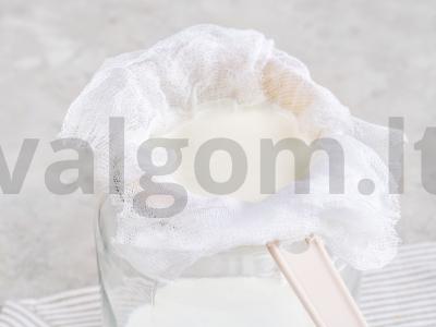 Namų grietinė iš pieno Žingsnis 2