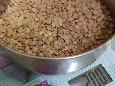 Veganiški žirnių kotletai su daržovėmis Žingsnis 1