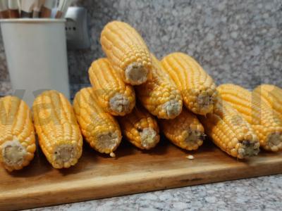 Šviežios kukurūzų užšaldymas žiemai Žingsnis 2