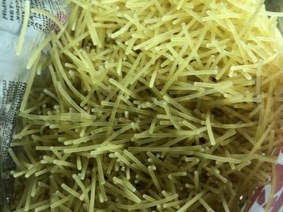 Greitas garnyras iš keptos vermišelės Žingsnis 1