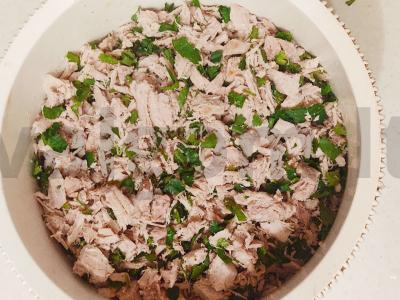 Maistingas mėsos tortas su grietine ir žolelėmis Žingsnis 1