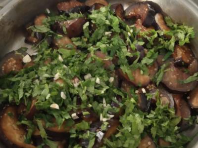 Aštrūs baklažanai Žingsnis 3