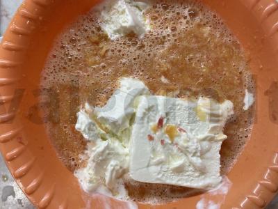 Citrusinių vaisių ir ledų kokteilis-smuzi Žingsnis 4