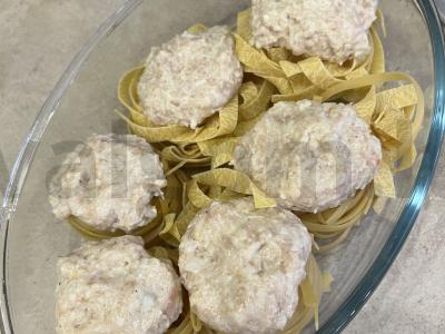 Makaronai „Lizdai“ Žingsnis 3