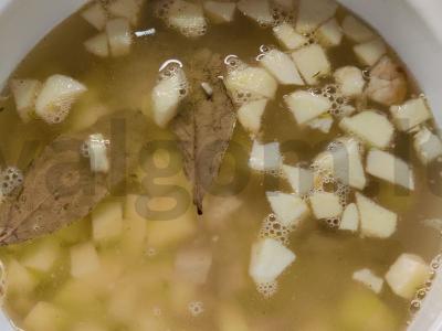 Ryžių sriuba su slyvomis ir kalakutiena Žingsnis 8