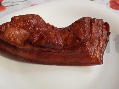 Rūkyta šoninė su džiovintais slyvomis Žingsnis 3