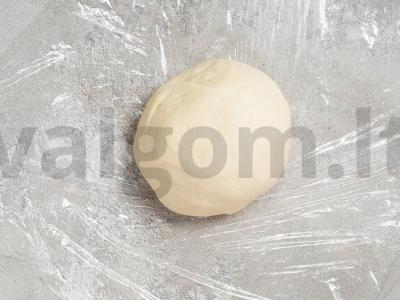 Vegetariški makaronai Žingsnis 1