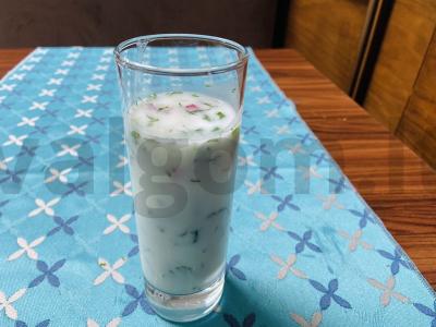 Ayranas su žolelėmis ir ridikėliais Žingsnis 5