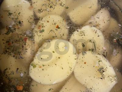 Bulvės keptos keptuvėje Žingsnis 2