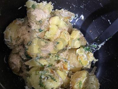 Bulvės keptos keptuvėje Žingsnis 3