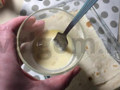 Patingėlių achma su suluguni ir mocarela Žingsnis 3