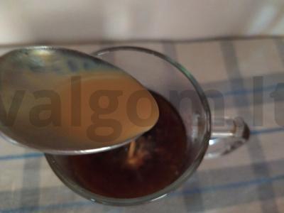 Kava su plakta grietinėle ir Amarula likeriu Žingsnis 6