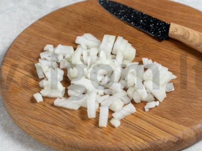 Bulvės su faršu ir grybais Žingsnis 1