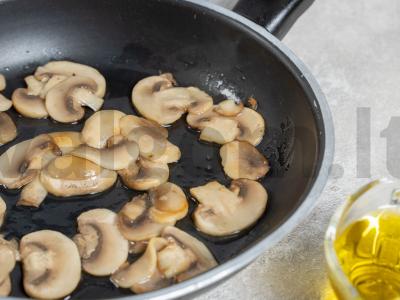 Bulvės su faršu ir grybais Žingsnis 5