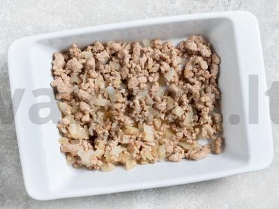 Bulvės su faršu ir grybais Žingsnis 6