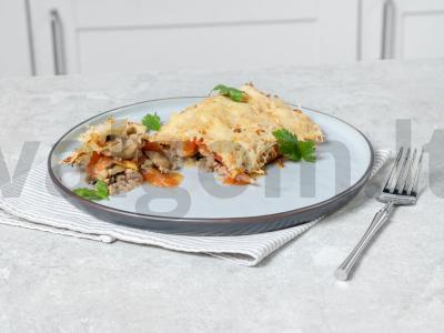 Bulvės su faršu ir grybais pagrindine nuotrauka