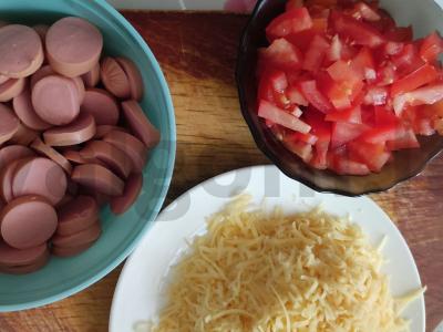 Namų pica su dešrelėmis ir provanso žolelėmis Žingsnis 6