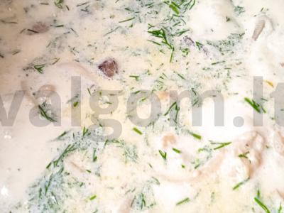 Kvinoja su kreminiu jūros gėrybių padažu Žingsnis 4