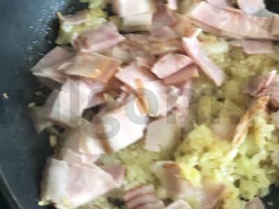 Makaronai su bekonu grietinėlės padaže Žingsnis 3