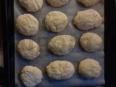 Varškės bandelės su margarinu Žingsnis 2