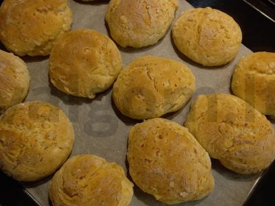 Varškės bandelės su margarinu Žingsnis 3