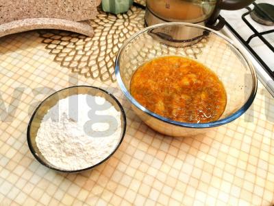 Veganiški Velykų apelsinų keksiukai Žingsnis 4