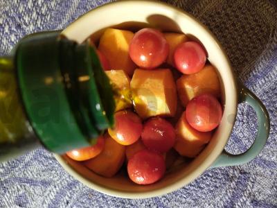 Kepta lašiša kokotnėje Žingsnis 4