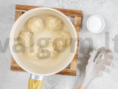 Namų khinkaliai pagal gruzinišką receptą Žingsnis 4