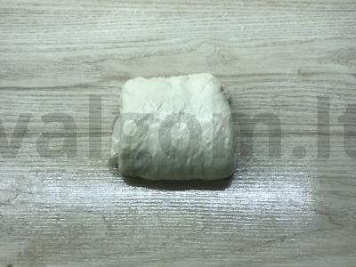 Pica naktiniu tešla su dviem sūrio rūšimis Žingsnis 5