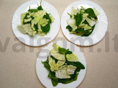 Lengvas tuno ir granato salotas Žingsnis 1