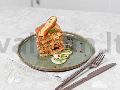 Cukinijų apkepas pagrindine nuotrauka