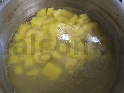 Moliūgų sriuba vištienos sultinyje Žingsnis 3