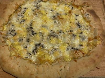 Namų pica „Keturi sūriai“ Žingsnis 3