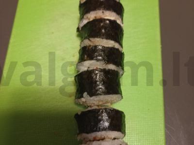 Greiti ritinėliai su krabų lazdelėmis Žingsnis 5