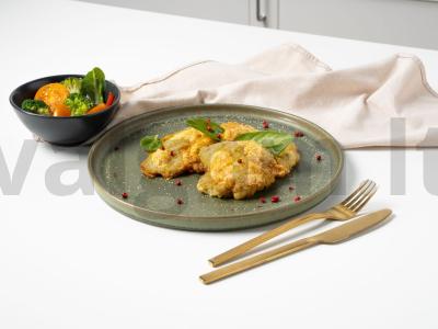 Kalakutienos filė kotletas kokosų aliejuje pagrindine nuotrauka