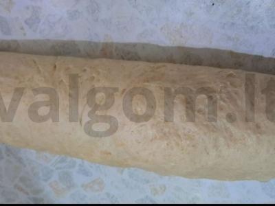 Šokoladiniai bandelės su aguonomis ir razinomis Žingsnis 3