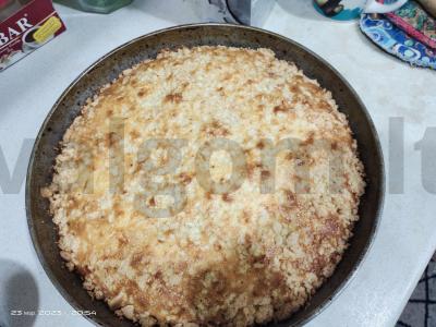 Kokosų karališka vatrushka Žingsnis 6