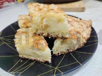 Kokosų karališka vatrushka Žingsnis 7