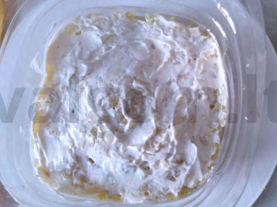 Salotas „Jūriniai motyvai“ su žuvies konservais Žingsnis 4