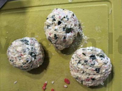 Krabų rutuliukai užkandžiams Žingsnis 5